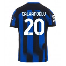 Inter Milan Hakan Calhanoglu #20 Hjemmedrakt 2023-24 Kortermet